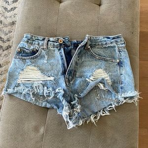 Jean shorts